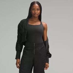 Lululemon Bodysuit Wundermost Black Sleeveless